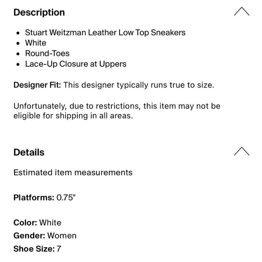Stuart Weitzman Authentic Solid White Genuine Lea… - image 6